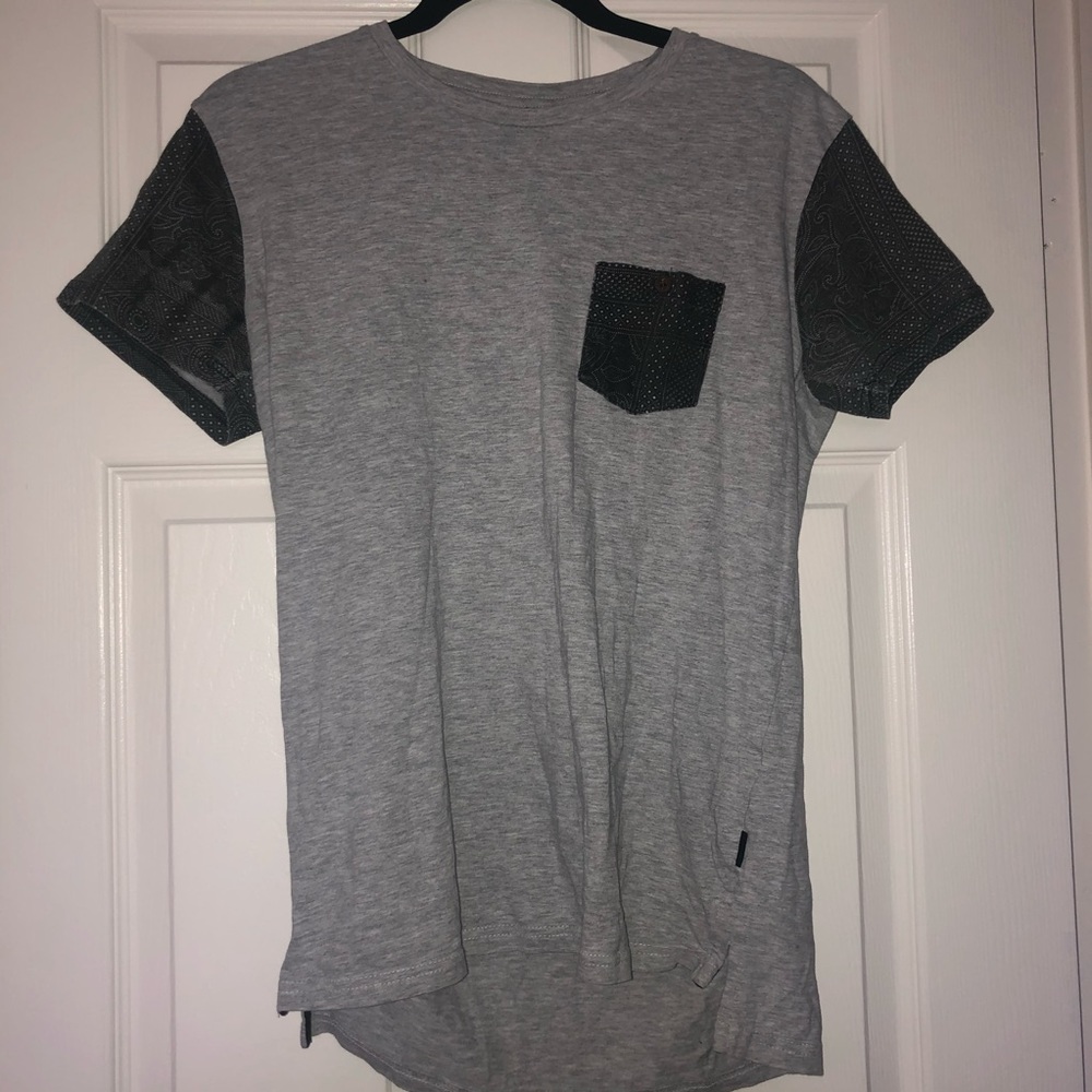 Gray Pocket Tee - Picture 5 of 5